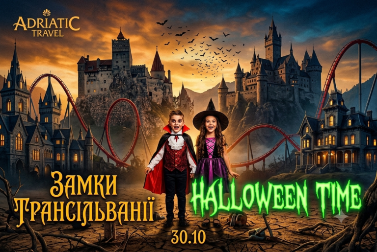 «Хелловін у замках Трансільванії + Брашов, Сибіу, Salina Turda»